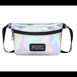 PINK Metallic Fanny Pack